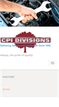 Mobile Screenshot of cpidivisions.com